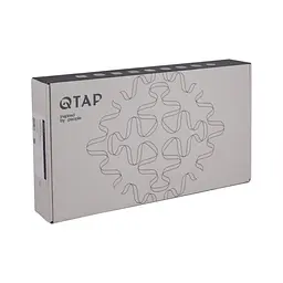 Змішувач для раковини Qtap Vlasta New високий QTVLA269GMB45653 Gunmetal Black PVD - мініатюра 5