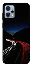 Чохол Demsky Червоно-біла дорога для Motorola Moto G23