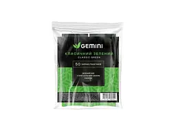 Чай пакетований зелений GEMINI Класичний зелений в конв. 50 пакетиків