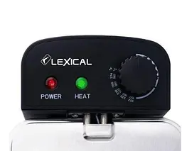 Електрична фритюрниця для дому Lexical LDF-3105 з терморегулятором і знімною чашею - мініатюра 3