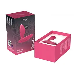 Анальна пробка з вібрацією We-Vibe Ditto+ Cosmic Pink з пультом та керуванням з телефону - мініатюра 10