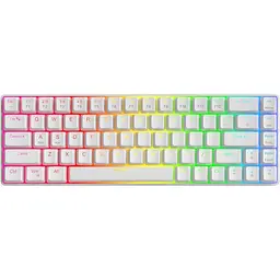 Клавіатура MageGee MK-BOX RGB Magnetic Amethyst Switch White (6971969728653-UA) [164297]