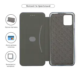 Чохол-книжка ArmorStandart G-Case для Motorola G32 Blue - мініатюра 3