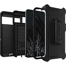 Чехол противоударный с клипсой OtterBox Defender Pro для Google Pixel 8 Pro (6.7") Black 77-94220 - миниатюра 6