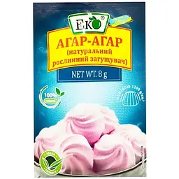 Згущувач Еко Агар-Агар натуральний рослинний 8 г