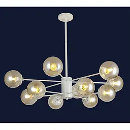Люстра у стилі модерн молекула Levistella 7526033-12 WH+BR
