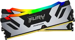 Оперативна пам'ять Kingston Fury 32GB (2x16GB) DDR5 7600MHz Renegade RGB White (ex.HyperX) (KF576C38RWAK2-32)