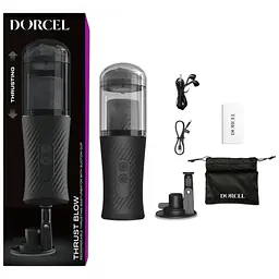 Автоматичний мастурбатор Dorcel Thrust Blow, голосовий супровід, присоска