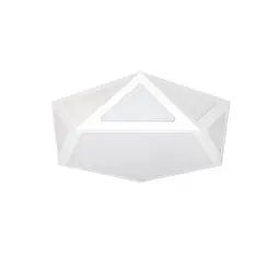 Люстра стельова LED Levistella 752L66 WH, 50W, білий, акрил і метал, сучасний стиль для дому