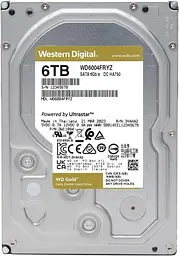 Жорсткий диск WD 6TB 3.5" 7200 256MB SATA Gold - мініатюра 7