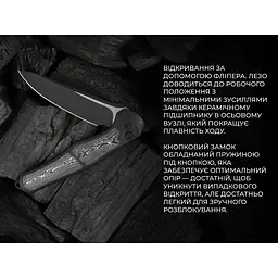 Ніж складаний Weknife 702XI Black Titanium WE07B-2 (Лімітована серія) - мініатюра 20