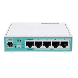 Маршрутизатор MikroTik hEX 2024 (E50UG) - мініатюра 2