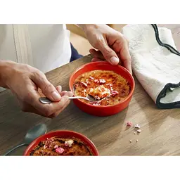 Форма порційна для крем-брюле Emile Henry Ovenware 13 см помаранчева (761013) - мініатюра 2