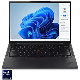 Ноутбук Lenovo ThinkPad T14s Gen 5 з процесором Intel Core Ultra 7 155U pana la 4.8 GHz, 14", WUXGA, IPS, 16GB LPDDR5x, 512GB SSD, Intel® графікою, Windows 11 Pro, чорний, 3Y Premier Support
