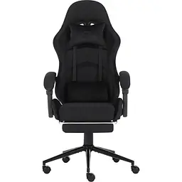 Геймерське крісло GT Racer X-2324 Fabric Black Suede [120755]