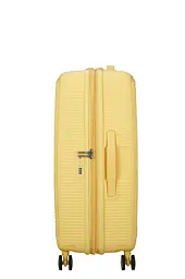 American Tourister Валіза American Tourister, Soundbox, поліпропілен, середня, 67см, 71.5/81л, TSA, 4 колеса, EXP, пастельно-жовтий - мініатюра 8