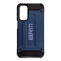 Чехол для Samsung Galaxy A15 5G (A156)/A15 4G (A155), Panzer, синий, противоударный, бронированный, милитари, панель-накладка, защита всего корпуса, защита дисплея и камеры, термополиуретан (TPU) + поликарбонат (PC), ArmorStandart (ARM73720)