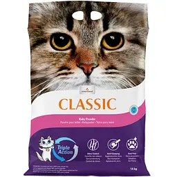 Наповнювач для котячого туалету Intersand Classic Baby Powder 14 кг