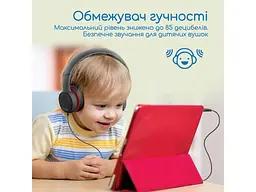 Навушники без мікрофона Promate Simba Black/Red (simba.onyx) - мініатюра 3