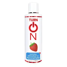 Їстівний лубрикант Wet Turn On Yummy Strawberry Flavored Lube 118 мл