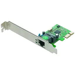Мережева карта 1000 Base-TX PCI-E Realtek Gembird (NIC-GX1)