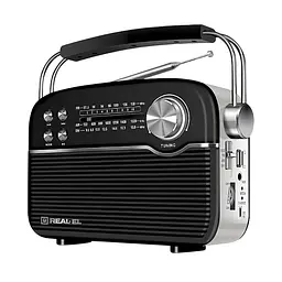 Радіоприймач Real-El X-545 Black (EL121800005) - мініатюра 2