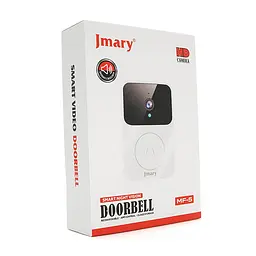 Відеодзвінок Jmary Бездротовий MF-5 з Wi-Fi вбудований акумулятор 800mAh білий Box - мініатюра 2
