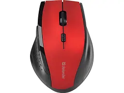 Миша Defender Accura MM-365 Wireless Red (52367) - мініатюра 2