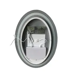 Дзеркало Zerix Fusion MV01-50x70 з LED Touch, Anti-fog, димером, регулятором яскравості ZX6067 - мініатюра 4