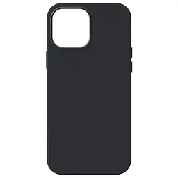 Силиконовый чехол для Apple iPhone 14 Pro Max, ICON2 Case, черный, противоударный, панель, защита всего корпуса, матовая поверхность Soft Touch, выступает над дисплеем, совместим с защитными стеклами и пленками, с микрофиброй, ArmorStandart (ARM63617)