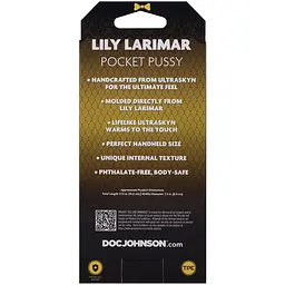 Мастурбатор вагіна Doc Johnson Lily Larimar - мініатюра 7
