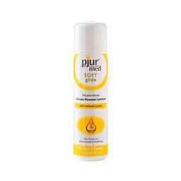 Силіконовий лубрикант Pjur MED Soft glide 100 мл з олією жожоба для дуже сухої та чутливої шкіри
