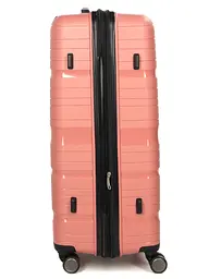 Валіза велика L поліпропілен Worldline Airtex 283 74,5×49×32см 120л Рожеве золото - мініатюра 6