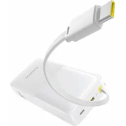 Зовнішній акумулятор Baseus EnerFill FC51 Bipow2 Pro 20000mAh 22.5W White (E0027700) [152255] - мініатюра 2