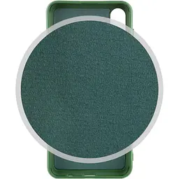 Чохол TPU GETMAN Liquid Silk для Samsung Galaxy A50 (A505F) / A50s / A30s Зелений / Dark green - мініатюра 2