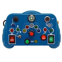 Бізіборд Bambi Джойстик ME-156(Blue) для розвитку дрібної моторики дитячий