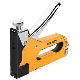 Степлер будівельний Tolsen металевий під скобу 4-14 мм Тип 13/H/19/37 (43020)