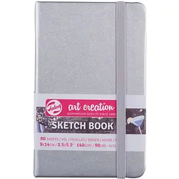 Блокнот для графіки Royal Talens Art Creation 140г/м2 80л Shiny Silver