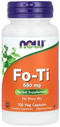 Горець багатоквітковий Now Foods Fo-Ti 560 мг 100 вегетаріанських капсул