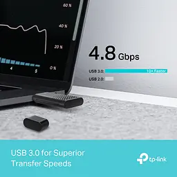 Адаптер WiFi Archer TX20U AX1800, USB TP-Link teh0017379 - мініатюра 7