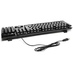 Клавіатура Hölmer K-01GS RGB Backlight USB UA Black (K-01GS) - мініатюра 5