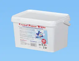 Універсальний безфосфатний пральний порошок, 2 кг., 64 прання Crystal Power White - мініатюра 3