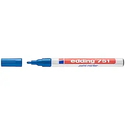Маркер Edding Paint e-751 1-2 мм круглий синій (e-751/03)
