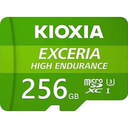 Карта пам'яті Kioxia microSDXC Exceria High Endurance 256GB Class 10 UHS-I U3 V30 (LMHE1G256GG2) [163977]