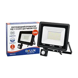 Прожектор Delux FMI 11 S LED 50Вт 6500K IP65 (90022416) - мініатюра 2