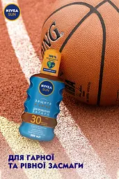Сонцезахисний спрей-масло для засмаги Nivea Sun Захист і засмага, для прояву засмаги, SPF 30, 200 мл - мініатюра 7