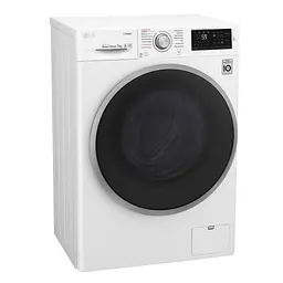 Пральна машина LG з фронтальним завантаженням F2J6HSR1W, 7кг, 1200, A+++-10%, Пар, глибина 45см, Дисплей, Інвертор, Білий (F2J6HSR1W) - мініатюра 3