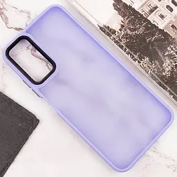 Чохол TPU+PC Lyon Frosted для Motorola Edge 50 Fusion / G85 Purple - мініатюра 4
