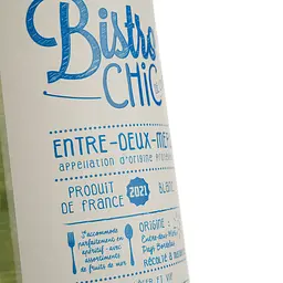 Вино Bistrot Chic de la Mer Blanc Entre Deux Mers, біле, сухе, 11,5%, 0,75 л (1313350) - мініатюра 3