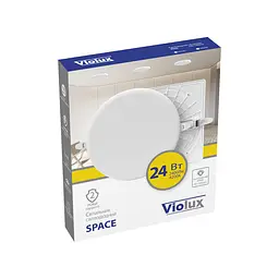 Світильник LED даунлайт Violux SPACE 24W 4200K квадрат IP20 ( 100250 ) - мініатюра 6